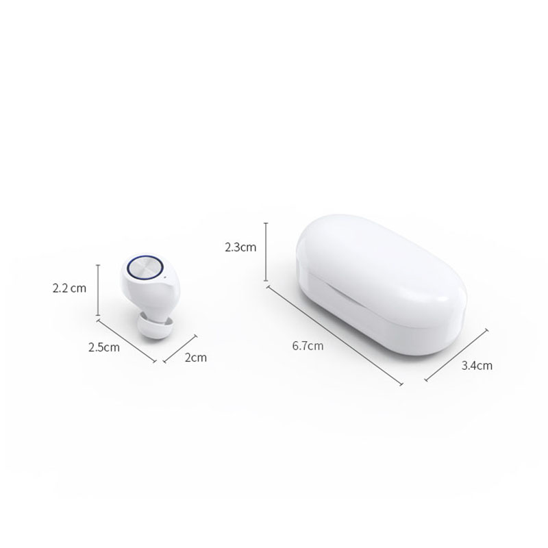 Sluchátka TWS Bluetooth TW60 HD Kvalita zvuku Mini Design Dotyková operace